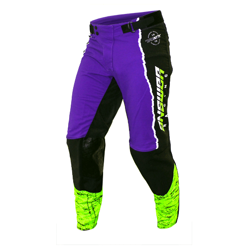 Pantalon Moto Mx Answer Trinity Morado/Negro