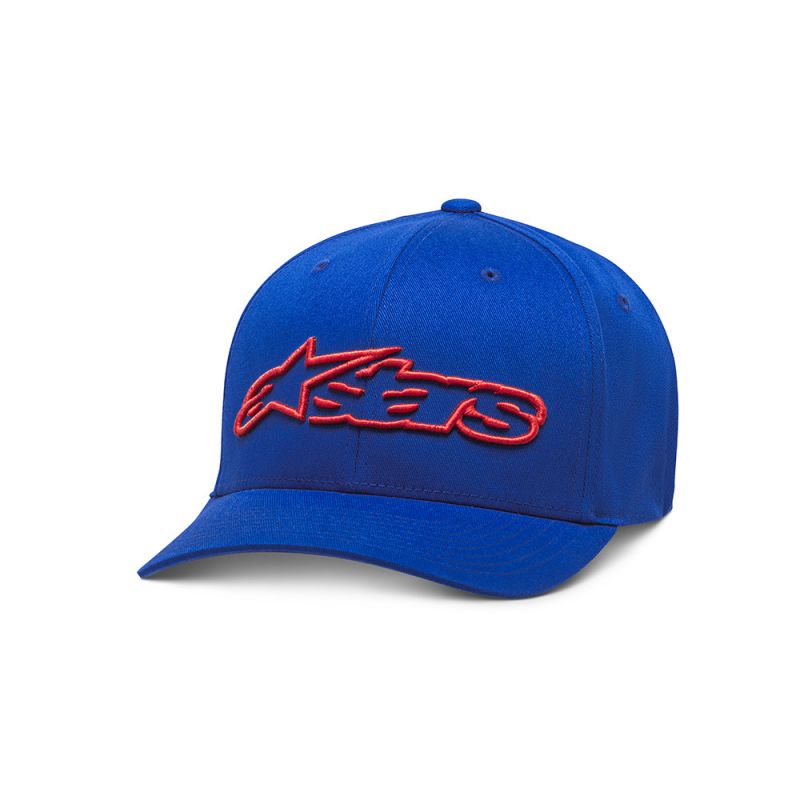 Gorro  Alpinestars Blaze Flexfit Azul/Rojo