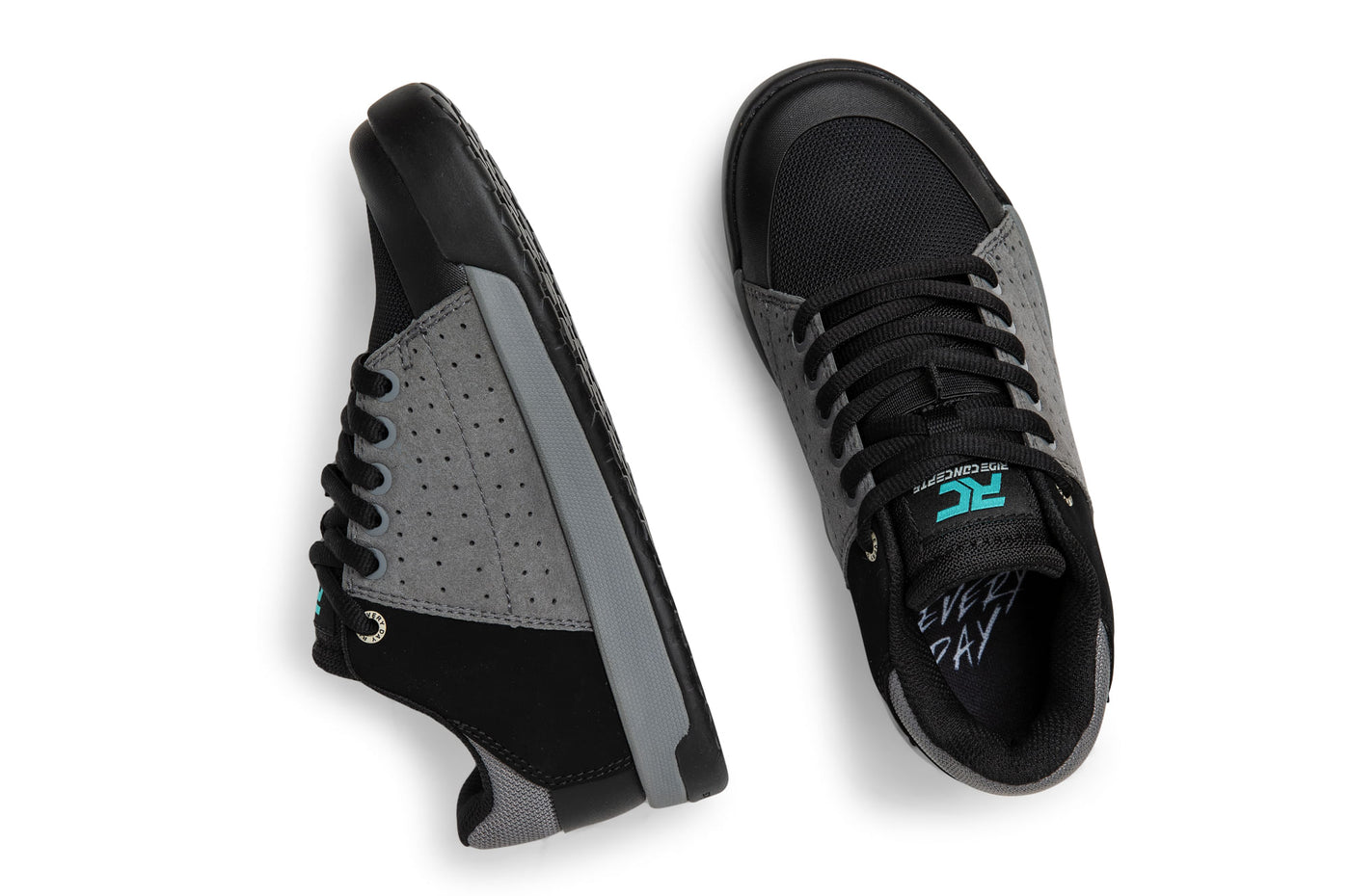 Zapatillas Bike Niño Ride Concepts Livewire Gris/Negro