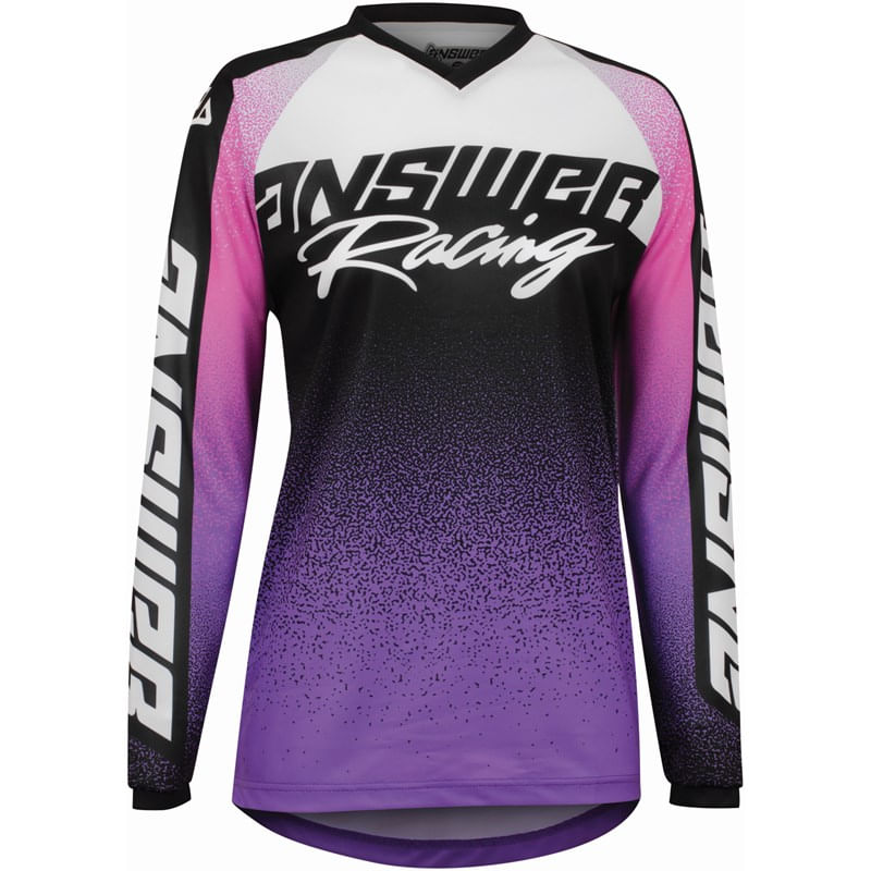 Jersey Moto MX mujer Answer Syncron Morado