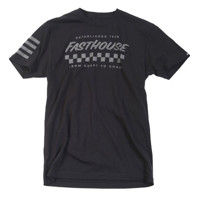 Polera Fasthouse Faction Negro