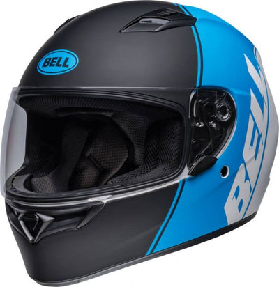 Casco Moto Calle Bell Qualifier Negro/Azul