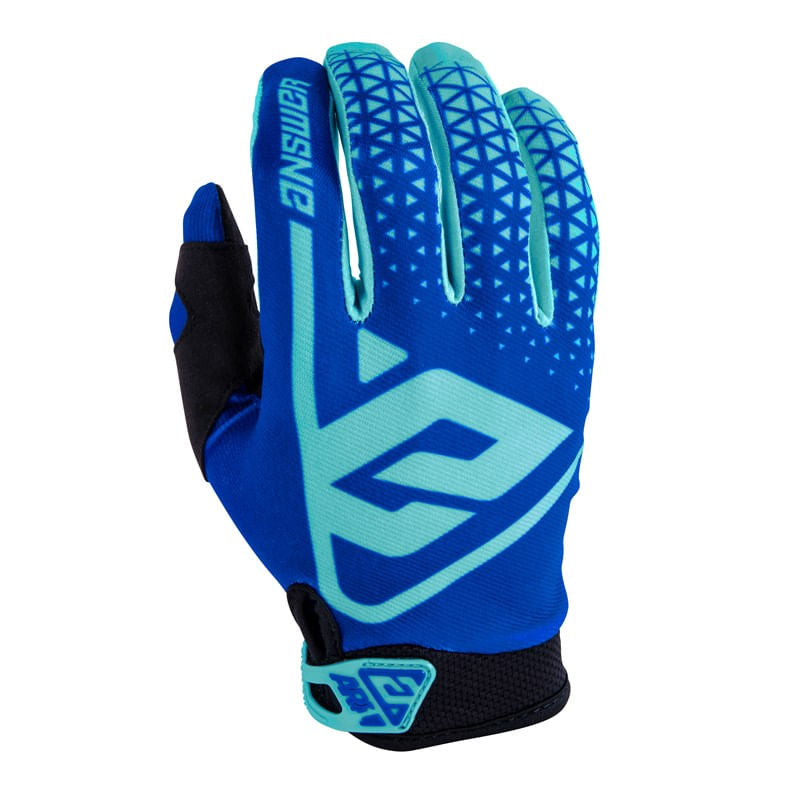 Guantes Moto Mx Answer Ar-1 Azul