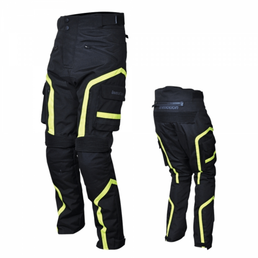 Chaqueta Moto Calle Inmotion Maxtex Negro/Fluor