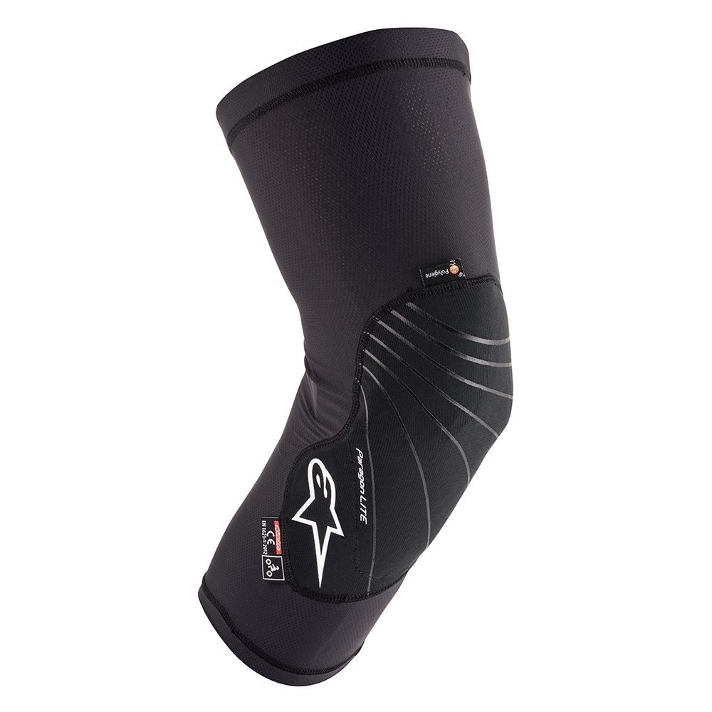 Rodilleras Ciclismo Alpinestars Paragon Lite Negro