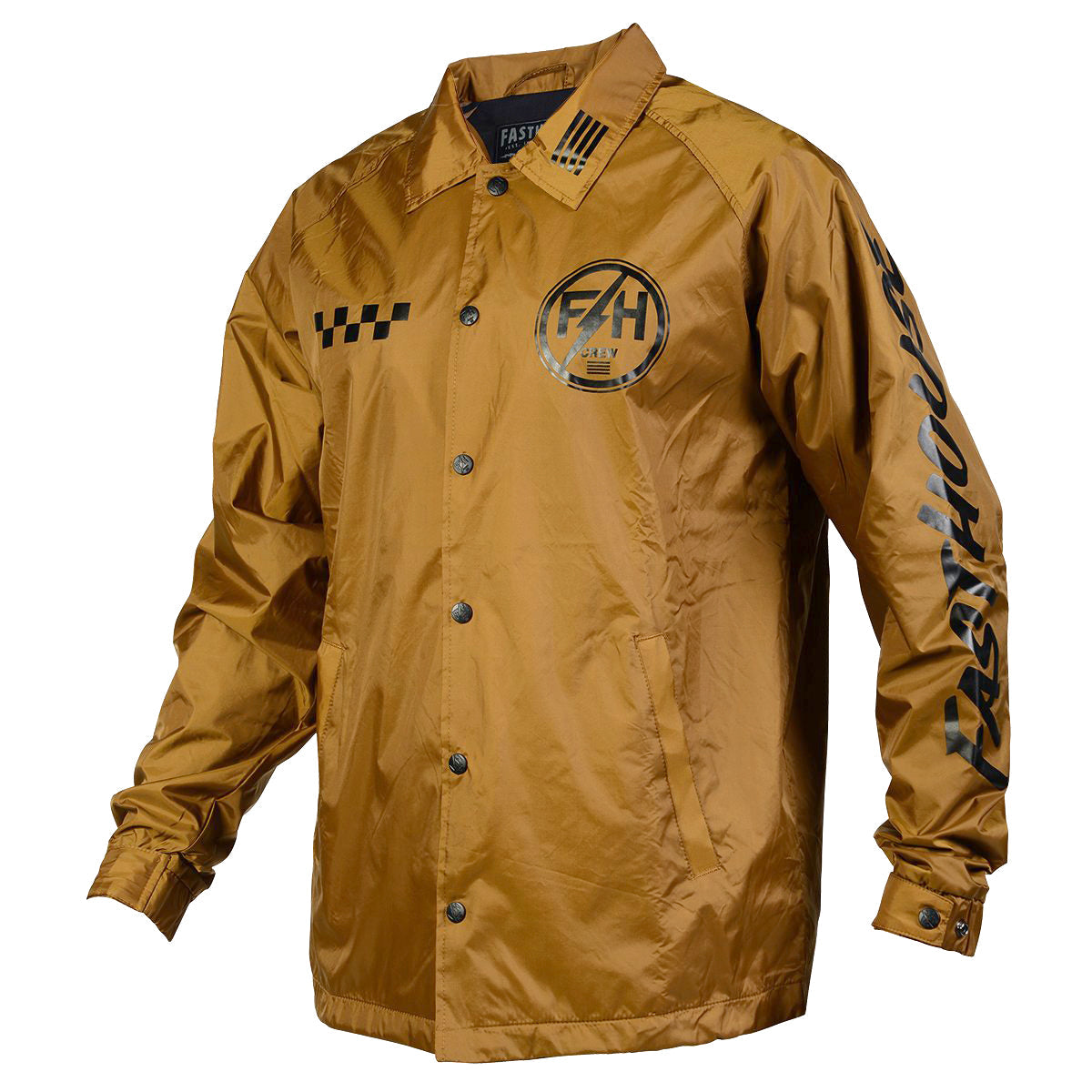 Chaqueta Fasthouse Retorgade Coaches Dorado