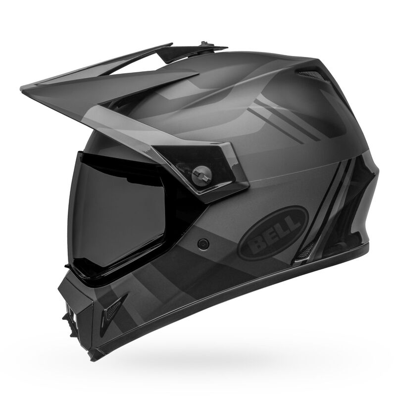 Casco Moto Calle Bell Mx-9 Adventure Negro/Gris