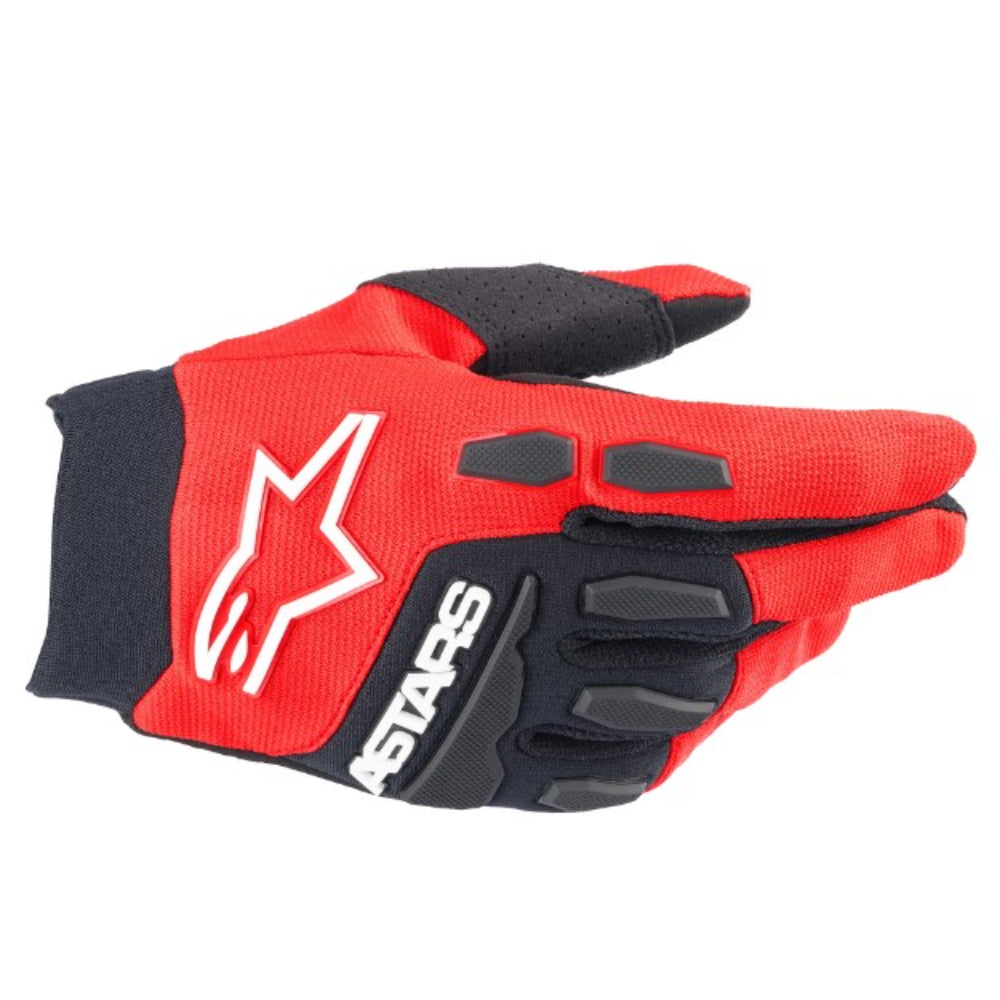 Guantes Ciclismo Niño Alpinestars Freeride Rojo/Blanco