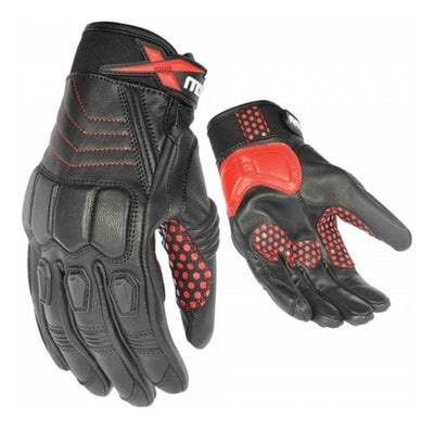 Guantes Moto Calle Inmotion Free Ride Negro/Rojo - 2X