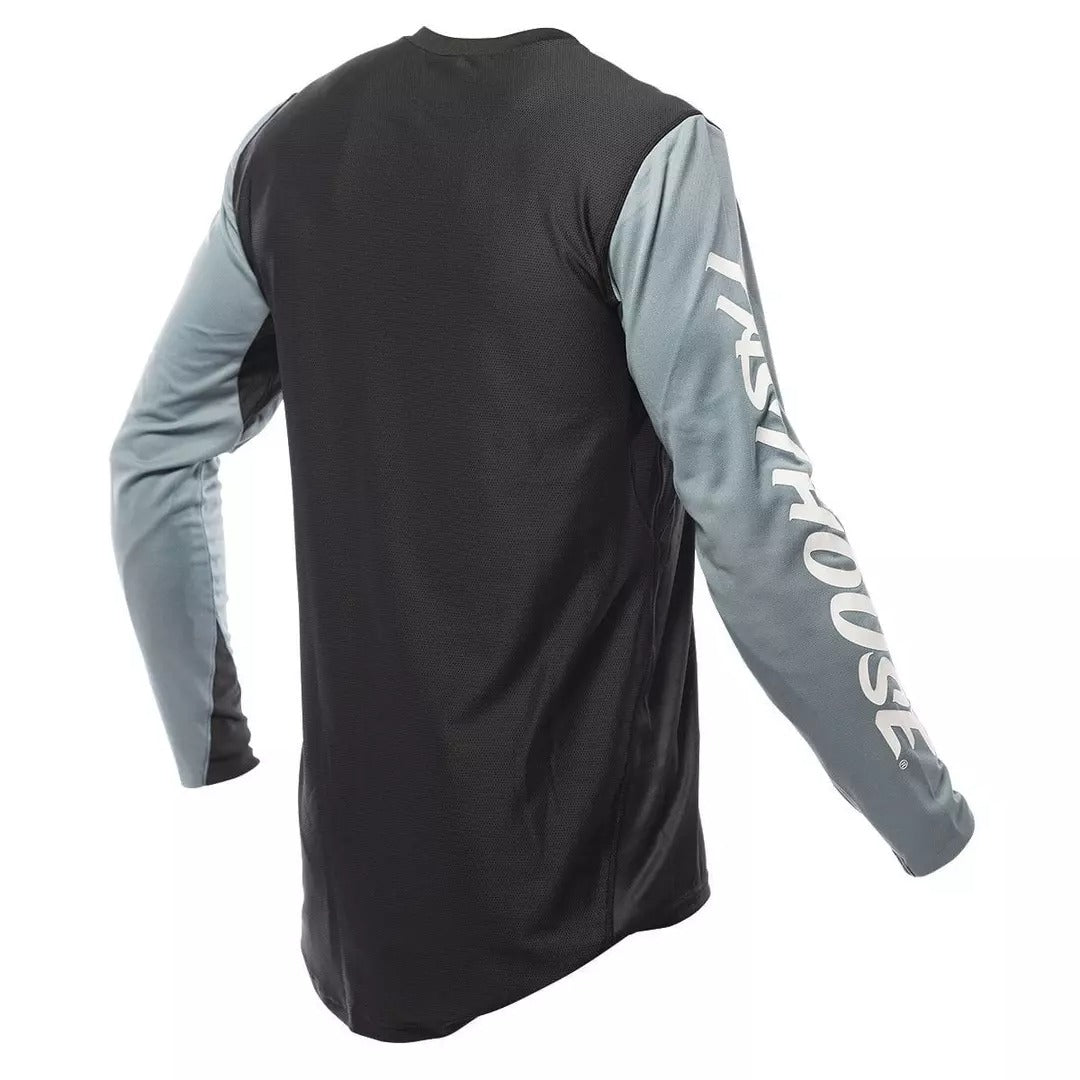 Jersey Moto Mx Fasthouse Elrod Azul/Negro - L