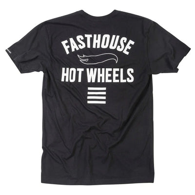 Polera Fasthouse Major Hot Wheels Negro