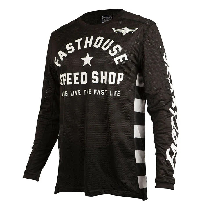 Jersey Moto Mx Mujer Fasthouse Grindhouse Negro