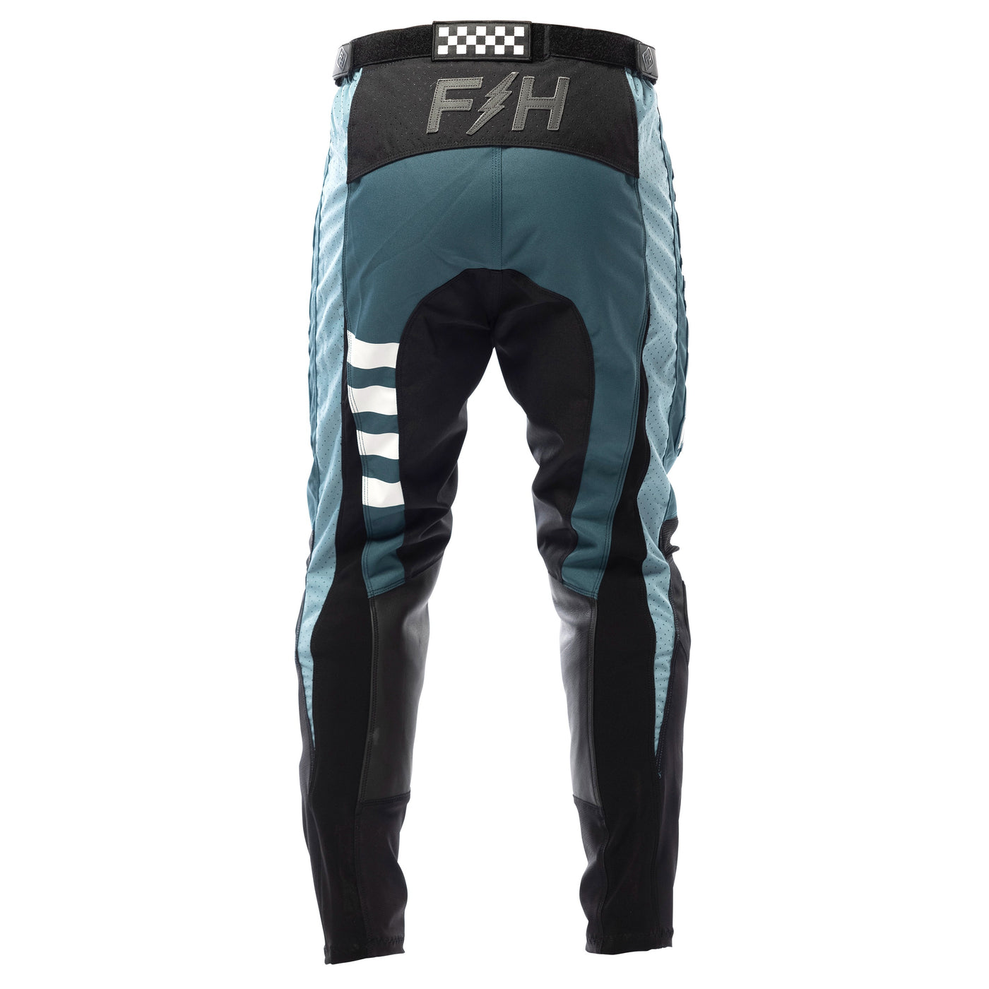 Pantalon Moto Mx Fasthouse Grindhouse Hw Blanco/Negro