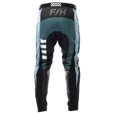 Pantalon Moto Mx Fasthouse Grindhouse Hw Blanco/Negro