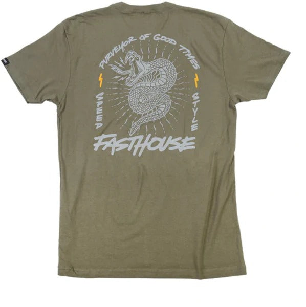 Polera Fasthouse Venom Verde/Claro