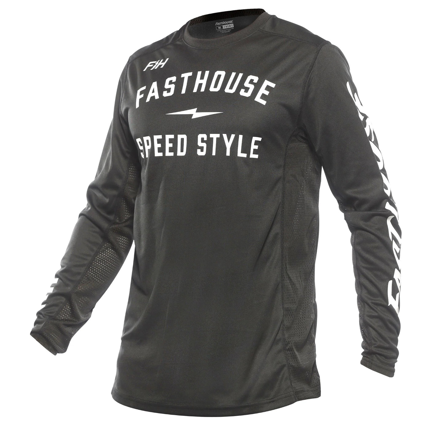 Jersey Moto Mx Fasthouse Grindhouse Negro - L