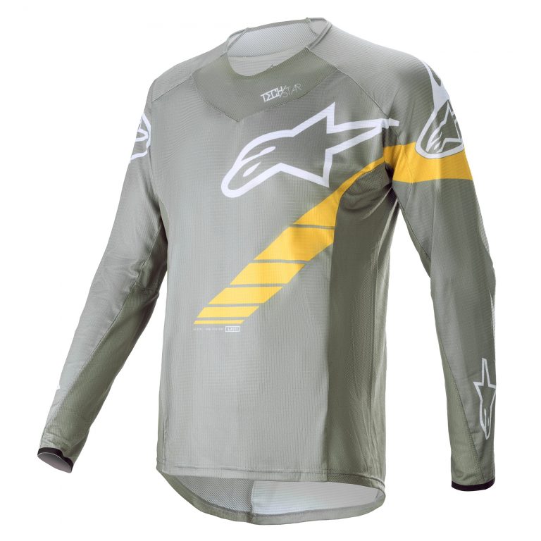 Jersey Bike Alpinestars Techstar M.larga Gris