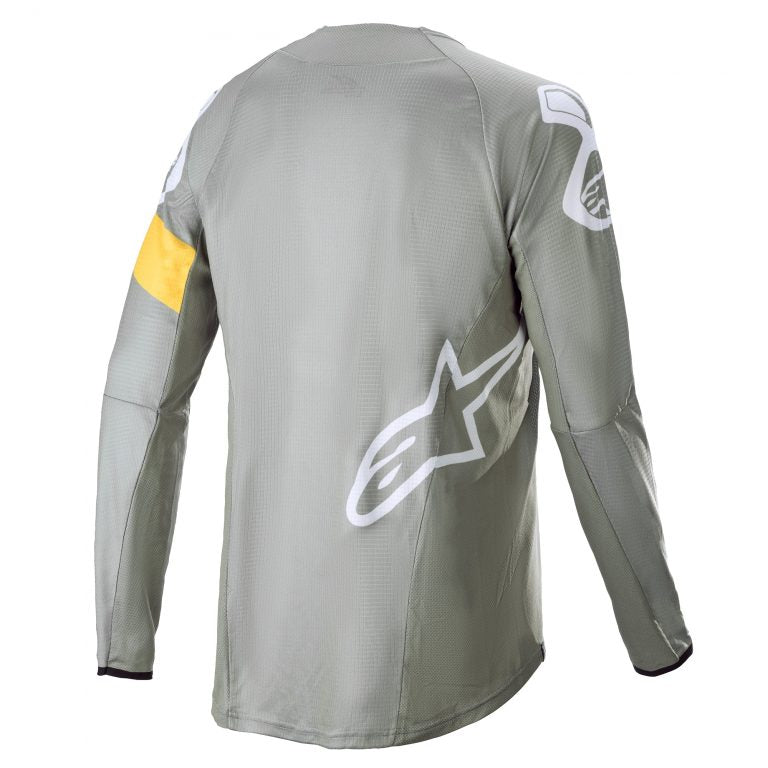 Jersey Bike Alpinestars Techstar M.larga Gris