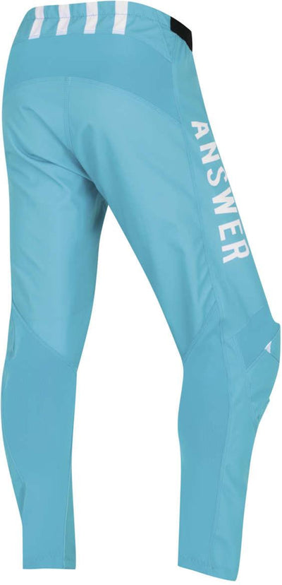 Pantalon Moto Mx Answer Syncron Celeste/Blanco