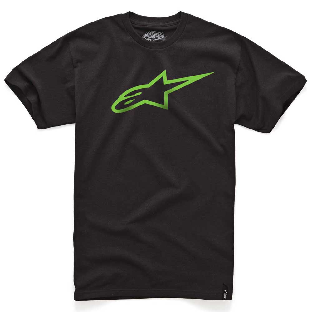 Polera  Alpinestars Ageless Negro/Verde