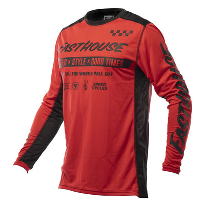 Jersey Moto MX Fasthouse Grindhouse Rojo