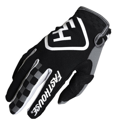 Guantes Moto Mx Fasthouse Speed Style Negro/Gris